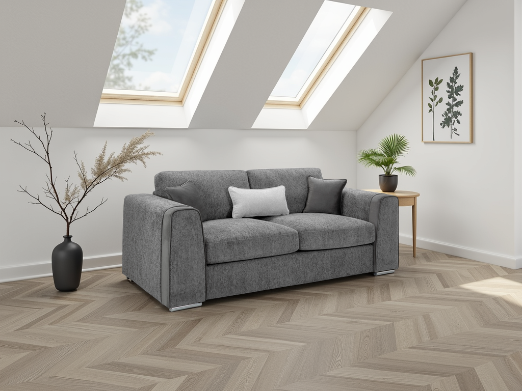 Bamburgh 3 Seater Sofa - Grey