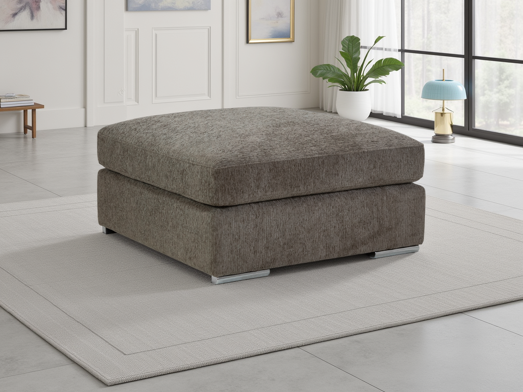 Bamburgh Sofa Mocha Footstool