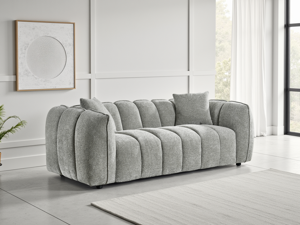 Rye Sofa Grey 3 Seater
