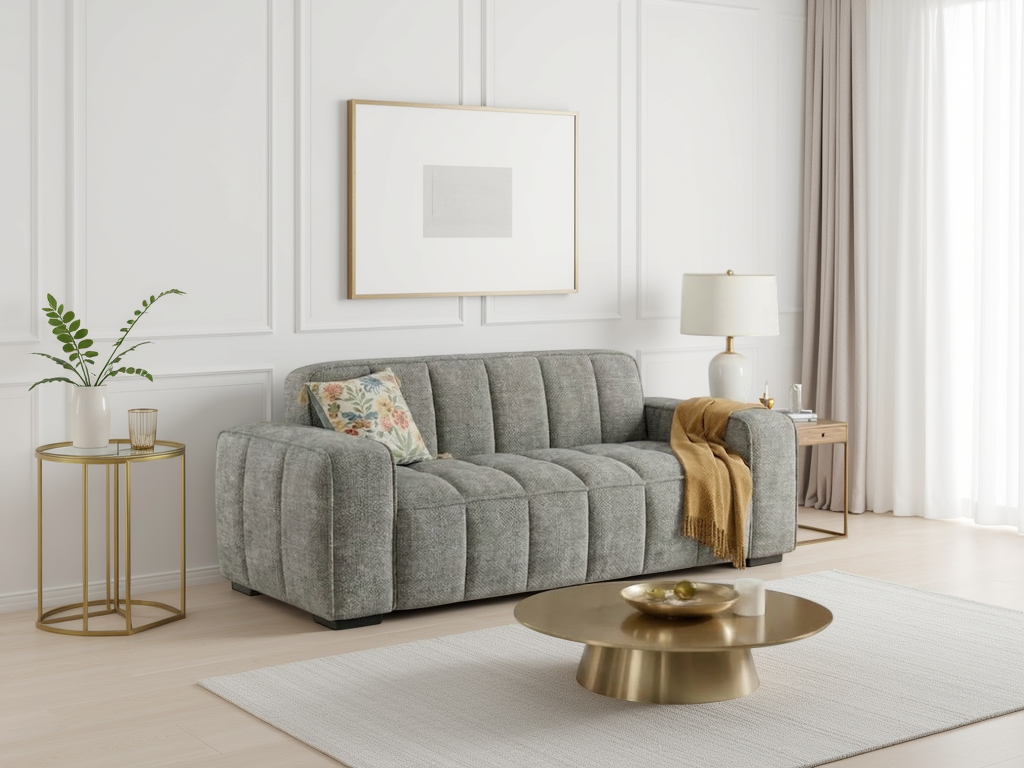Walberswick Sofa Grey 3 Seater