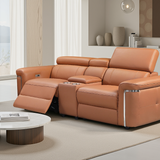 Sedbergh Electric Recliner Sofa Tan 2 Seater