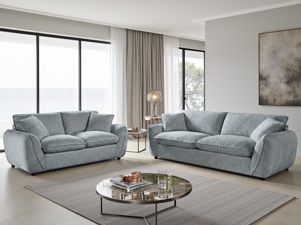 Mousehole Sofa Grey 3+2 Set