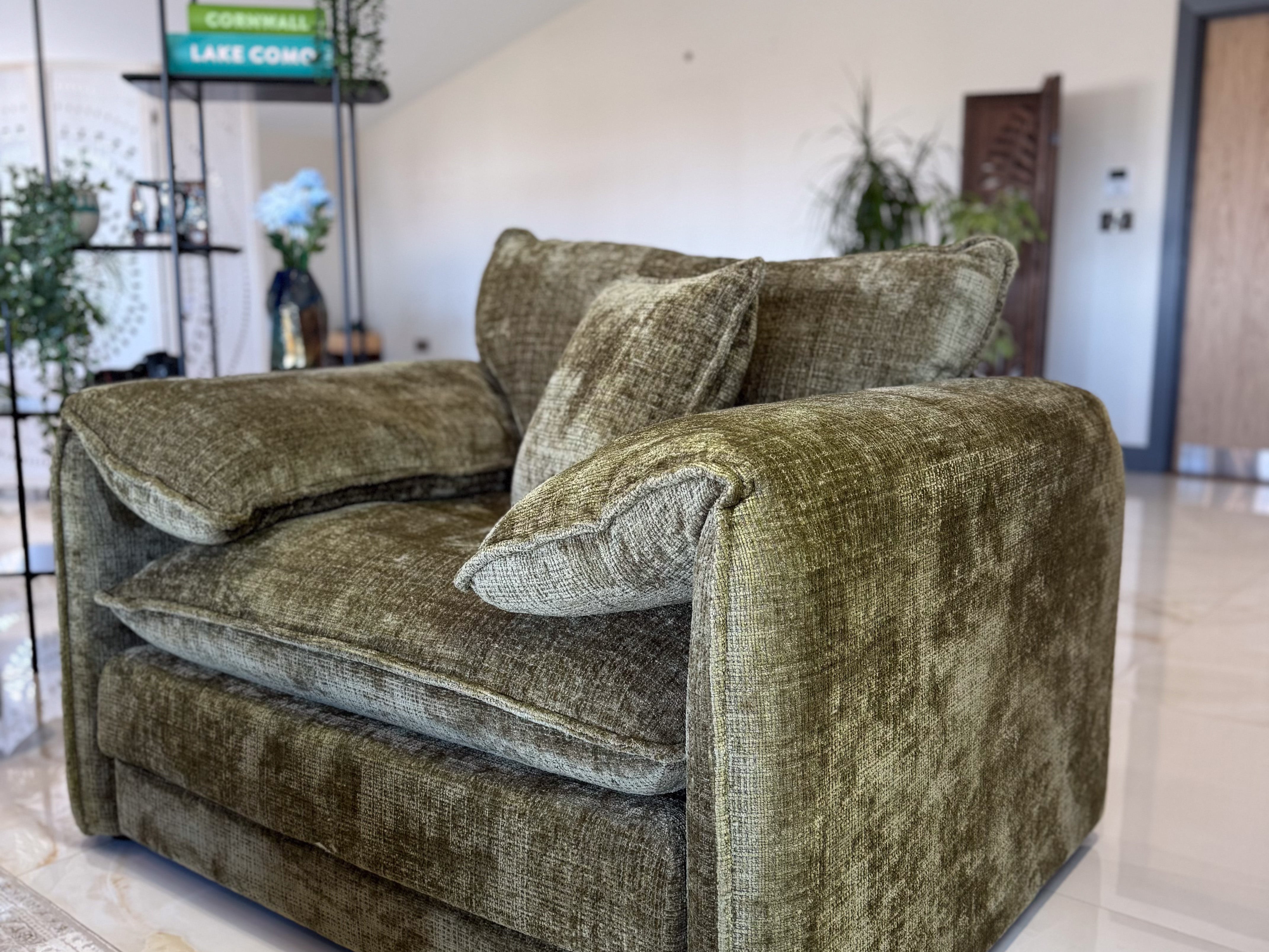 Salcombe Sofa Olive Armchair