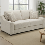 Dunwich Sofa Beige 3 Seater